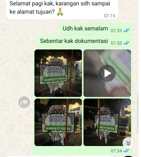 Pengiriman Papan Bunga Selamat Jonggol