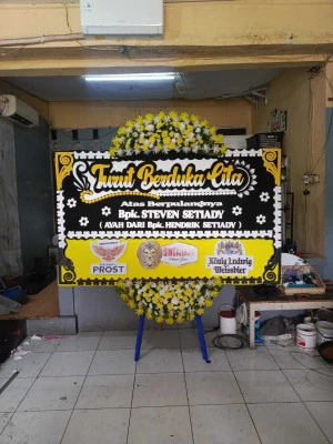 Papan Bunga di Jonggol